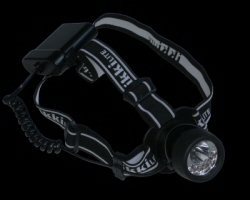 M-03/S Stirnlampe Luxeon 3 Watt + 5 ultrahell LED 