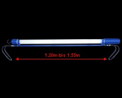 Led Stableuchte 120 Leds Profi-Ausfürung 8m Zuleitung IP44 