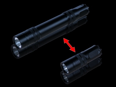 DUAL LED Taschenlampe / Cree 