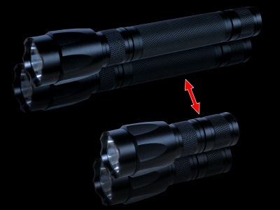 DUO LED Taschenlampe / Cree 